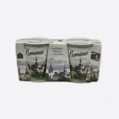 Romania, set 2 pahare shot, model 3823611